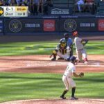 Con casi 10 años en MLB, pelotero dominicano pegó el 1er GRAND SLAM de su carrera VIDEO