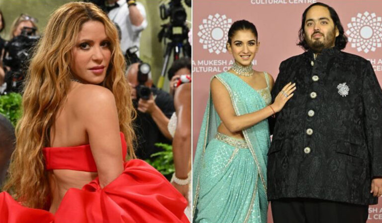Shakira actuará en la pre boda del hijo de Mukesh Ambani