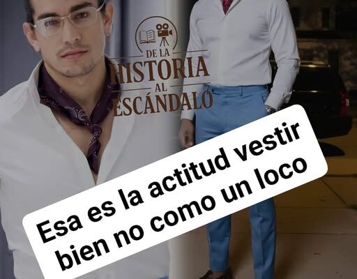 Alofoke cambia su estilo de vestir y le hace caso a giuseppe