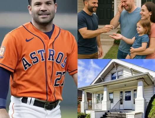 José Altuve pagó en secreto un año de alquiler a un hombre pobre